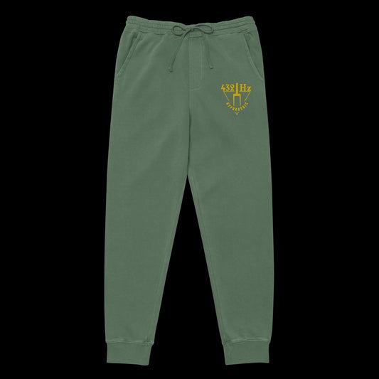 432 Hz (Unisex pigment-dyed sweatpants)